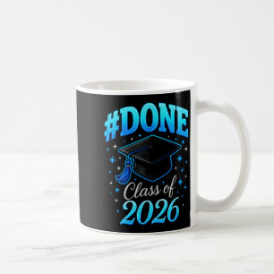 #done class of 2026 - senior graduation coquette coffee mug