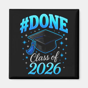 #done class of 2026 - senior graduation coquette  magnet