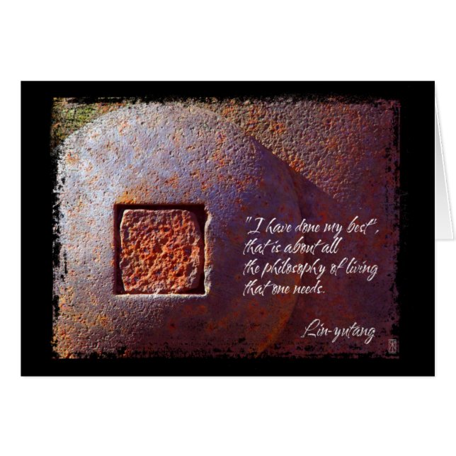 Done my best card (Front Horizontal)