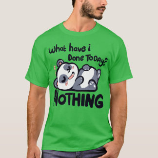 Done Nothing Today T-Shirt