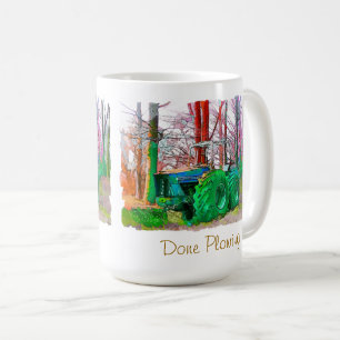 DONE PLOWING COFFEE MUG