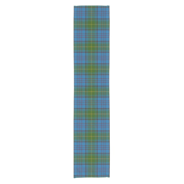 Donegal County Irish Tartan Short Table Runner (Front)