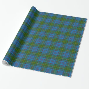 Donegal County Irish Tartan Wrapping Paper