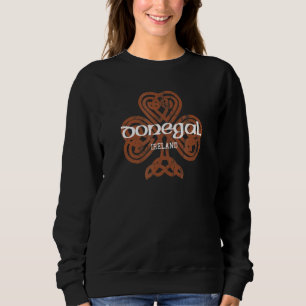 Donegal Ireland Celtic Shamrock Vintage Sweatshirt