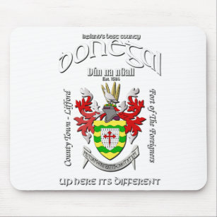 Donegal Ireland Crest / Coat of Arms Mouse Pad
