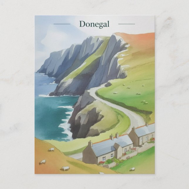 Donegal Ireland Postcard (Front)