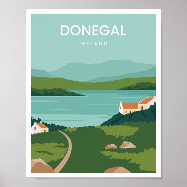 Donegal Ireland Poster (Front)