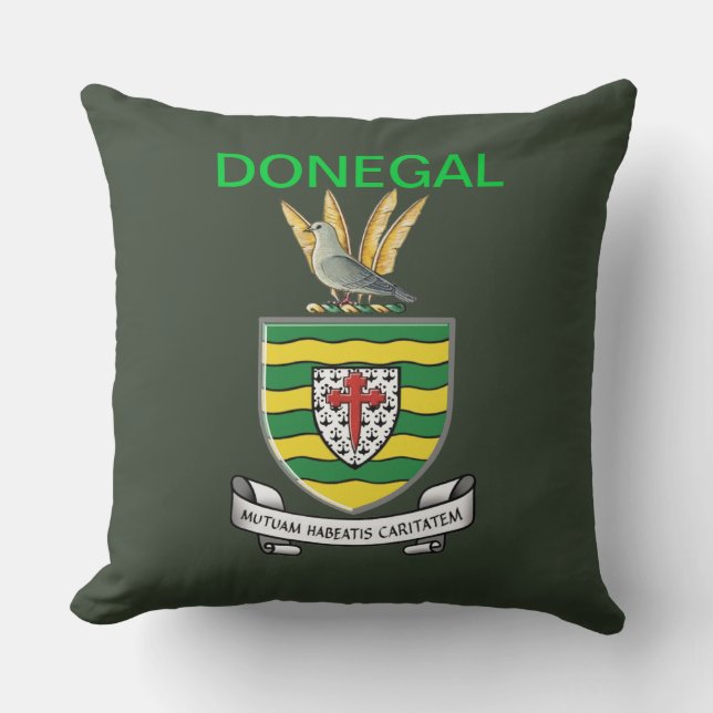 Donegal Polo Shirt Cushion (Front)