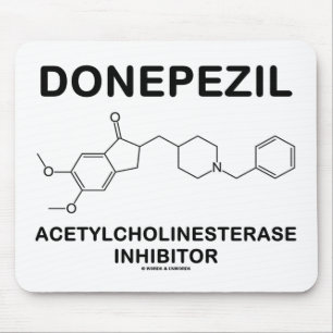 Donepezil Acetylcholinesterase Inhibitor Mouse Pad