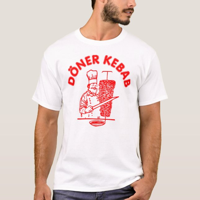 Doner Kebab Original 5 Sticker T-Shirt (Front)