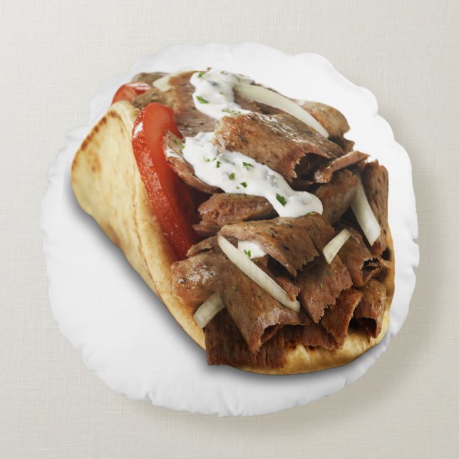 DONER KEBAB  ROUND CUSHION (Front)