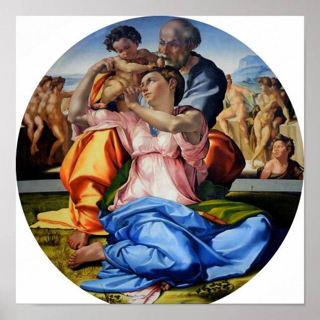 Doni Tondo by Michelangelo - Poster (Front)