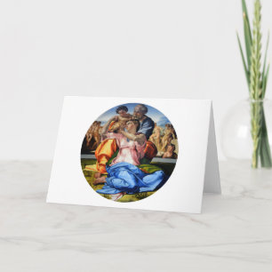 Doni Tondo, Doni Madona, Michelangelo, 1507 Card