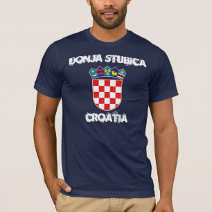 Donja Stubica, Croatia with coat of arms T-Shirt