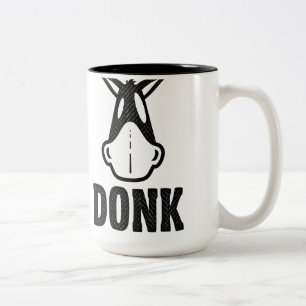 DONK - Black on White - Mug