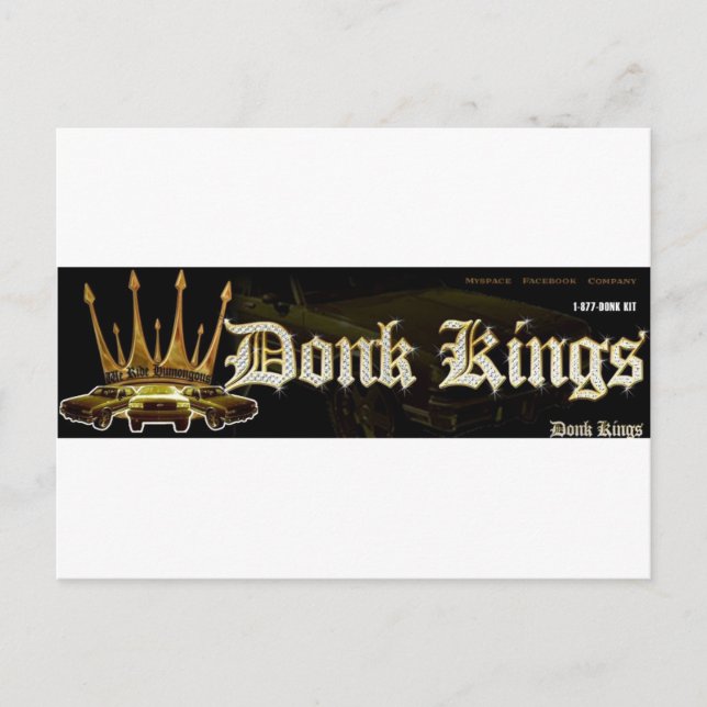 donk crown postcard (Front)