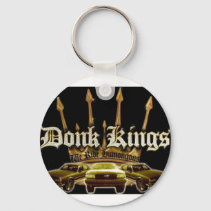 donk kings car logo key ring