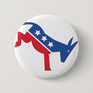 donkey-2 6 cm round badge