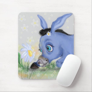 Donkey and Daisy Mouse Pad
