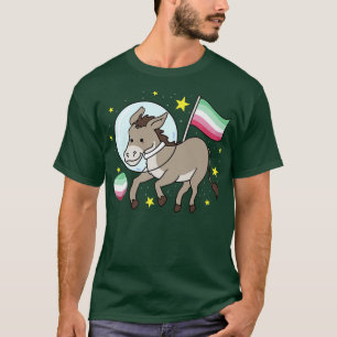 Donkey Astronaut Abroseual Pride T-Shirt