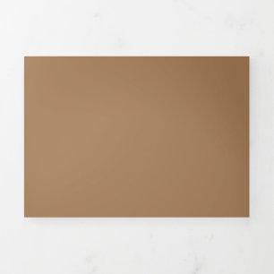 Donkey Brown,Dust,Grey Olive, Tri-Fold Card