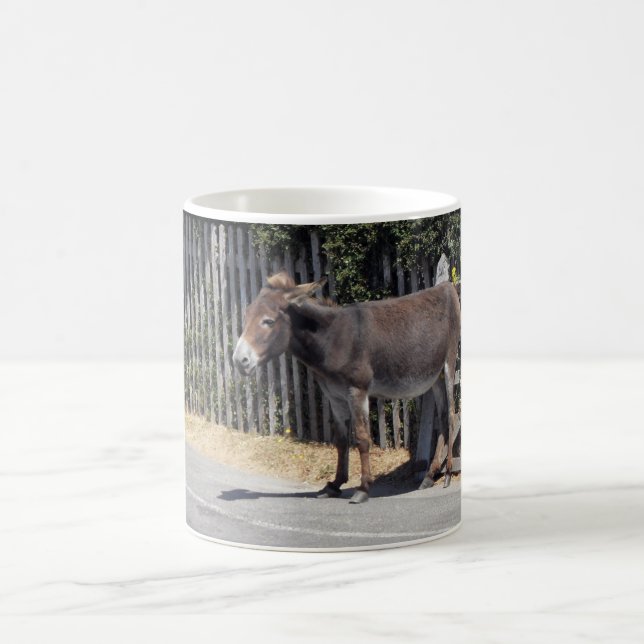 Donkey by the Gate Coffee Mug (Center)