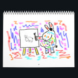 donkey calendar<br><div class="desc">from the webcomic at blurtso.com - 14 colourful images of Blurtso the donkey and his friends</div>