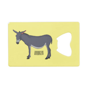 Donkey cartoon illustration