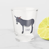 Donkey cartoon illustration