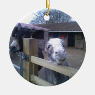 Donkey Ceramic Ornament