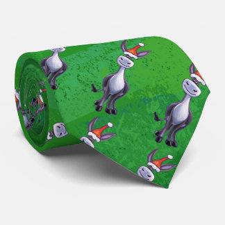 Donkey Christmas Tie