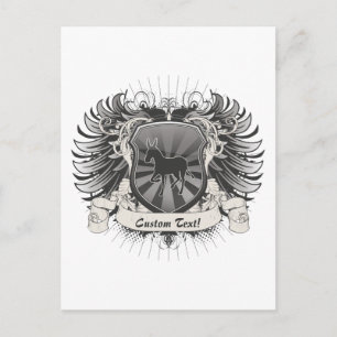 Donkey Crest Postcard