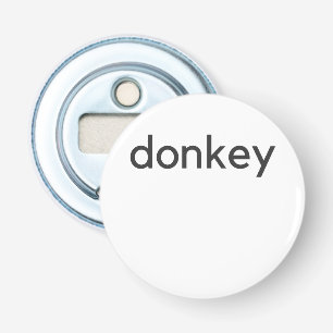 donkey dark bottle opener