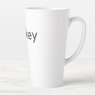 donkey dark latte mug