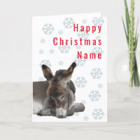 Donkey Foal Deco Christmas