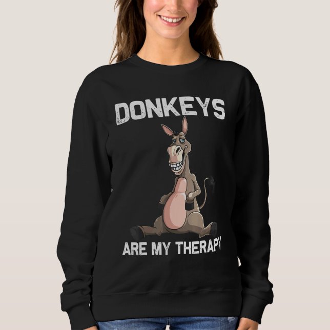 Donkey For Men Women Boys Girls Animal Donkey _8 Sweatshirt (Front)