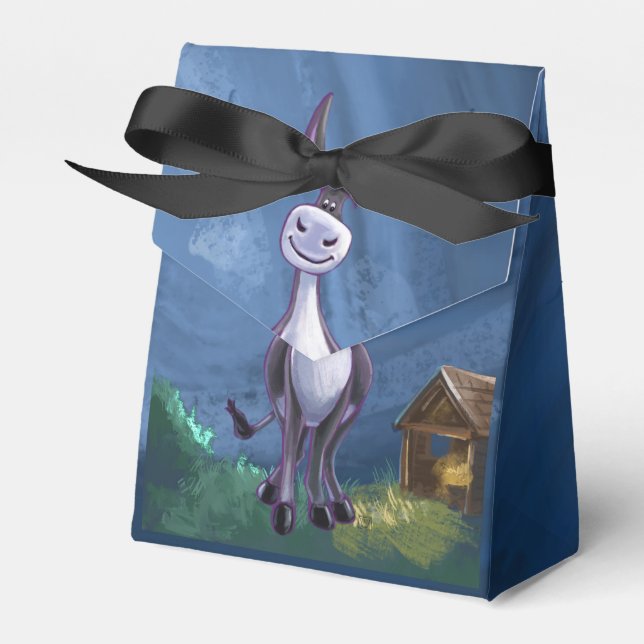 Donkey Gifts & Accessories Favour Box (Front Side)