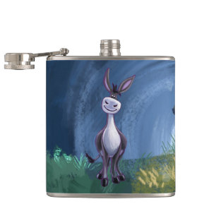 Donkey Gifts & Accessories Hip Flask