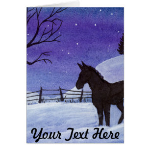 Donkey Greeting Card