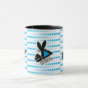 DONKEY !!! HIT THE PLAY BY MASANSER PIXELAT MUG