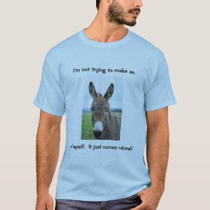 "Donkey Humour" T-shirt for men