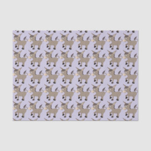 Donkey Illustration tissue paper