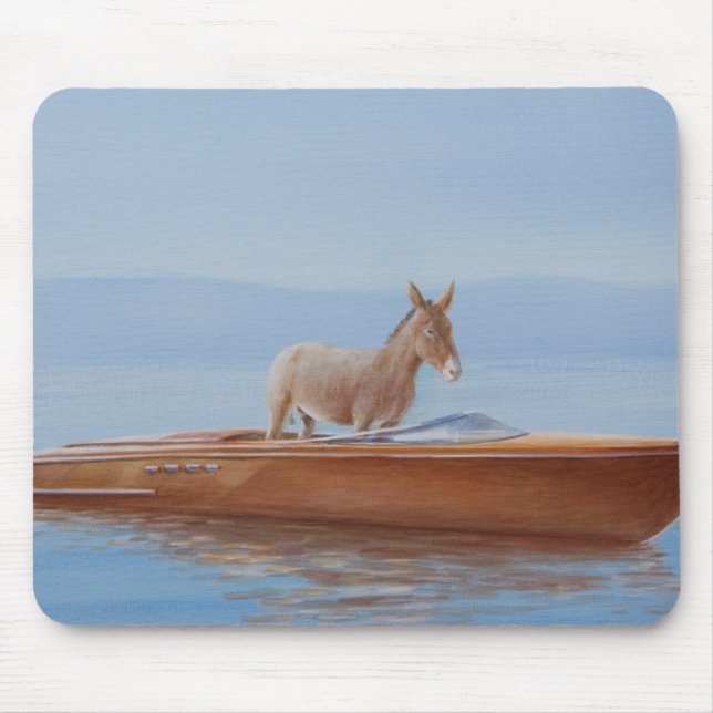 Donkey in a Riva 2010 Mouse Pad (Front)