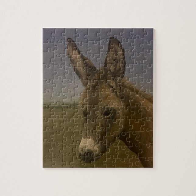 Donkey Jigsaw Puzzle (Vertical)