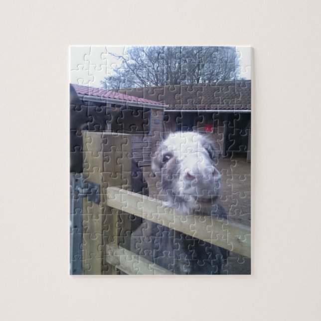 Donkey Jigsaw Puzzle (Vertical)