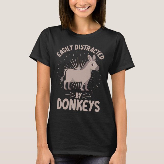 Donkey  Livestock T-Shirt (Front)