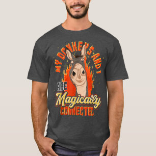 Donkey Lover Farm Animal Lover Farmer Funny Donkey T-Shirt