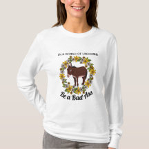 Donkey lover long sleeve tshirt