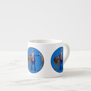 Donkey Lover Uncle Sam Espresso Cup