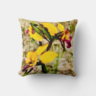 Donkey Orchids Cushion